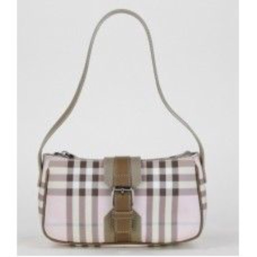 Burberry Candy Pink Nova Check mini tote